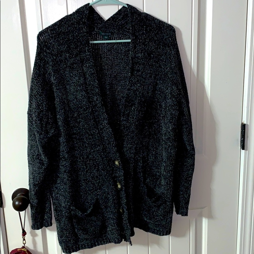 Chenille cardigan women’s size Small